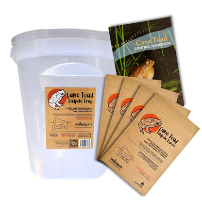 Cane Toad Tadpole Trap and Lure Seasonal Supply Pack