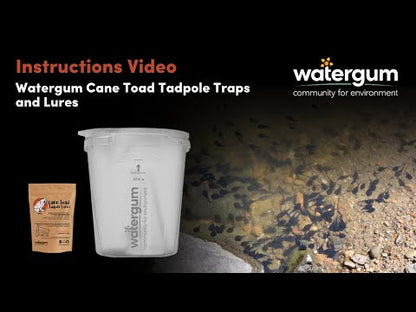 Cane Toad Tadpole Trap and Lure Seasonal Supply Pack